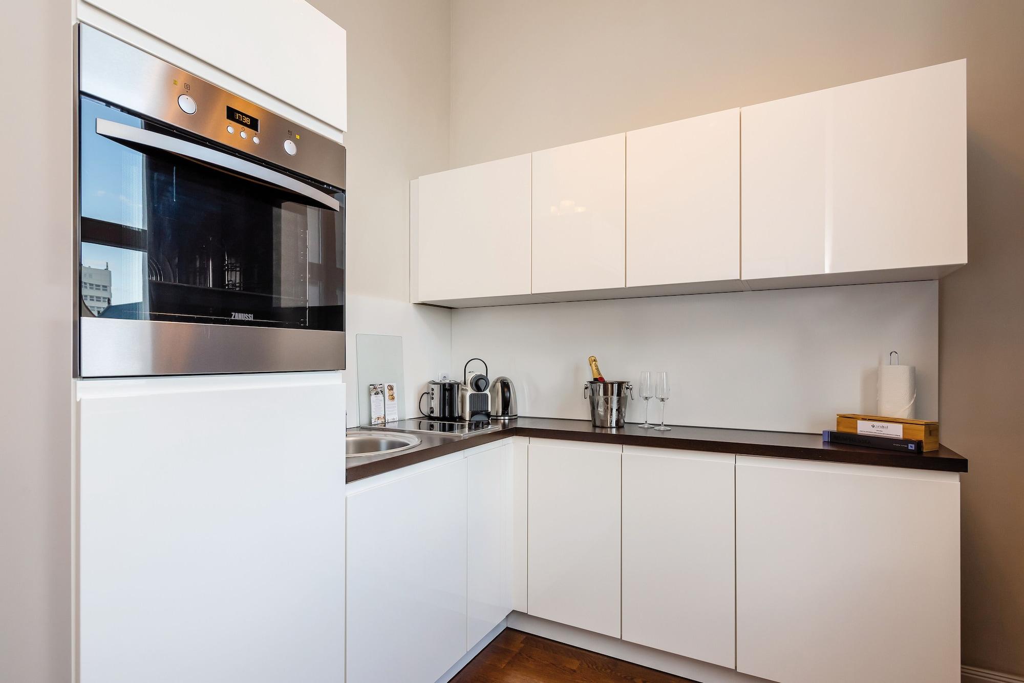 아라벨 디자인 아파트먼츠 베를린 외부 사진 A modern kitchen