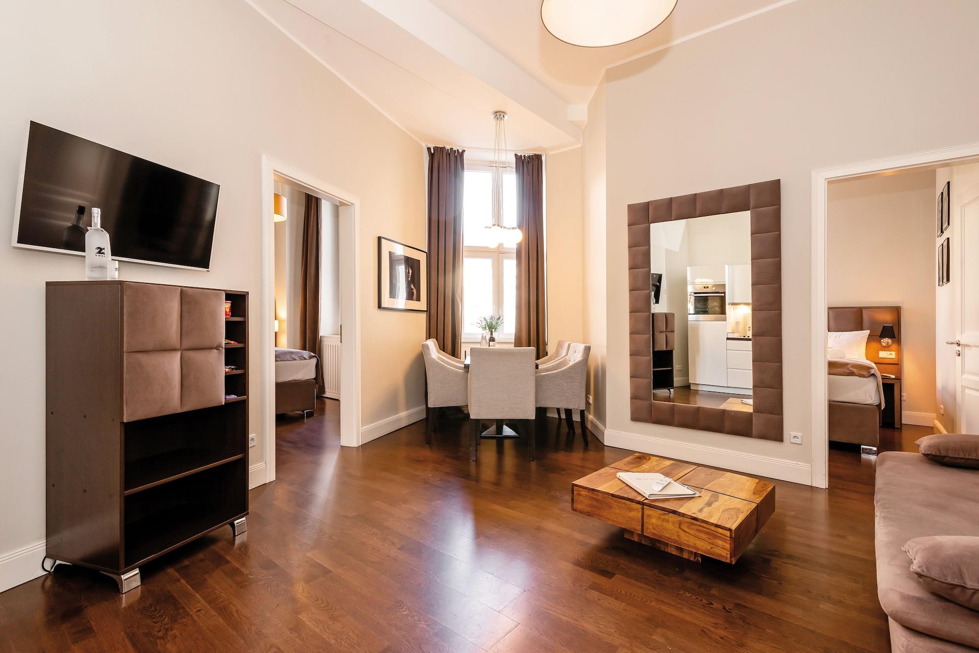 아라벨 디자인 아파트먼츠 베를린 외부 사진 A suite at the Hotel de France