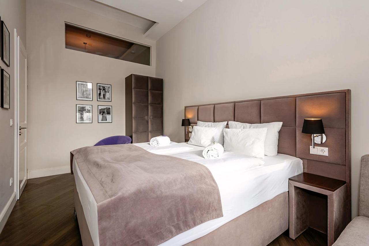 아라벨 디자인 아파트먼츠 베를린 외부 사진 A bedroom at the hotel
